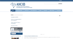 Desktop Screenshot of ancib.org.br